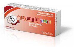 easyangin<sup>®</sup> junior Lutschtabletten für Kinder